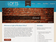 Tablet Screenshot of loftsatworshamschool.com